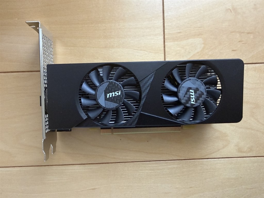 普段使いに余裕を持たせる補助電源なしのLPグラボ』 MSI GeForce RTX