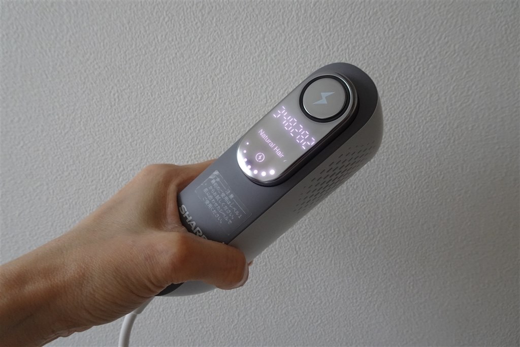 痛み皆無！一定間隔で自動で照射するオートモードで操作に集中
