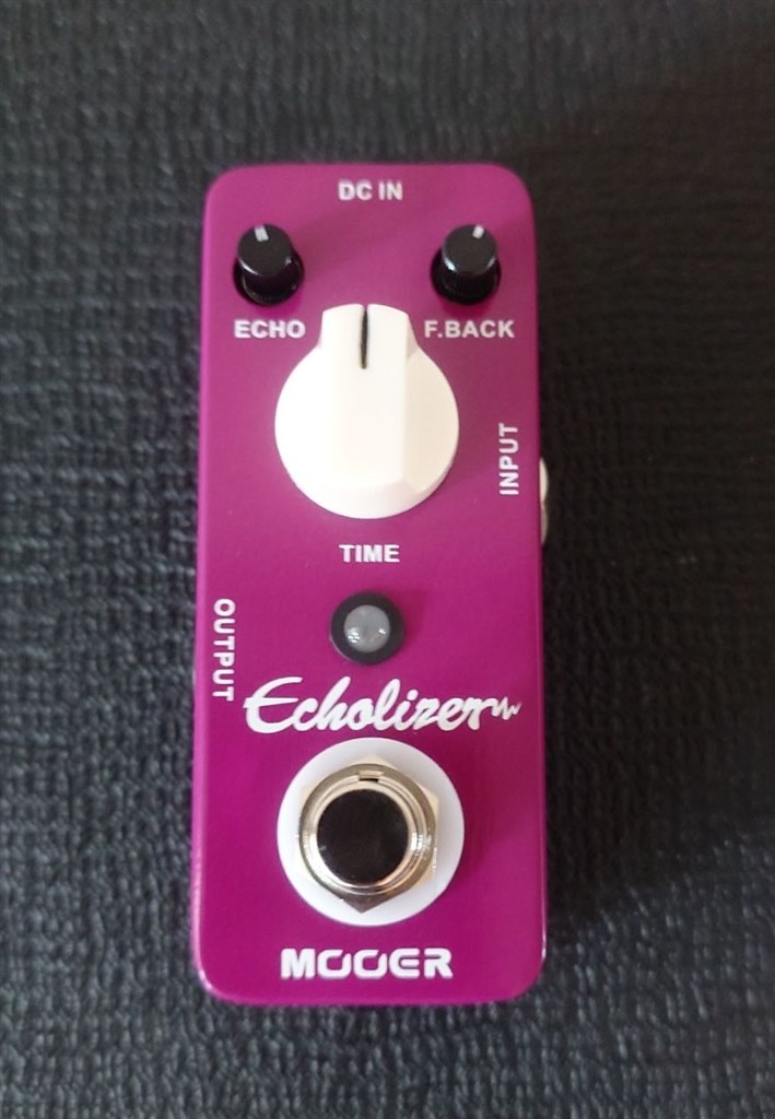 裏方に徹するディレイ』 MOOER Echolizer K(きになるおもちゃ）さんの