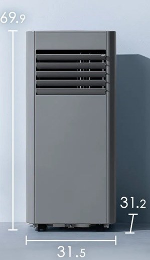 試運転のみ】アイリスオーヤマ ポータブルクーラー IPP-2226U-H 本体