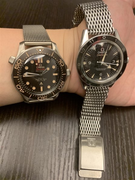 オメガ シーマスター ダイバー 300M コーアクシャル マスター クロノ