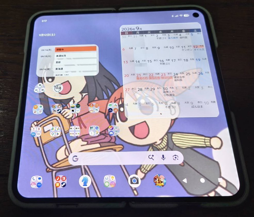 初のフォルダブル端末』 Google Google Pixel 10 Pro Fold 256GB SIM
