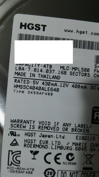 HGST 0S03361 [4TB SATA600] 価格比較 - 価格.com